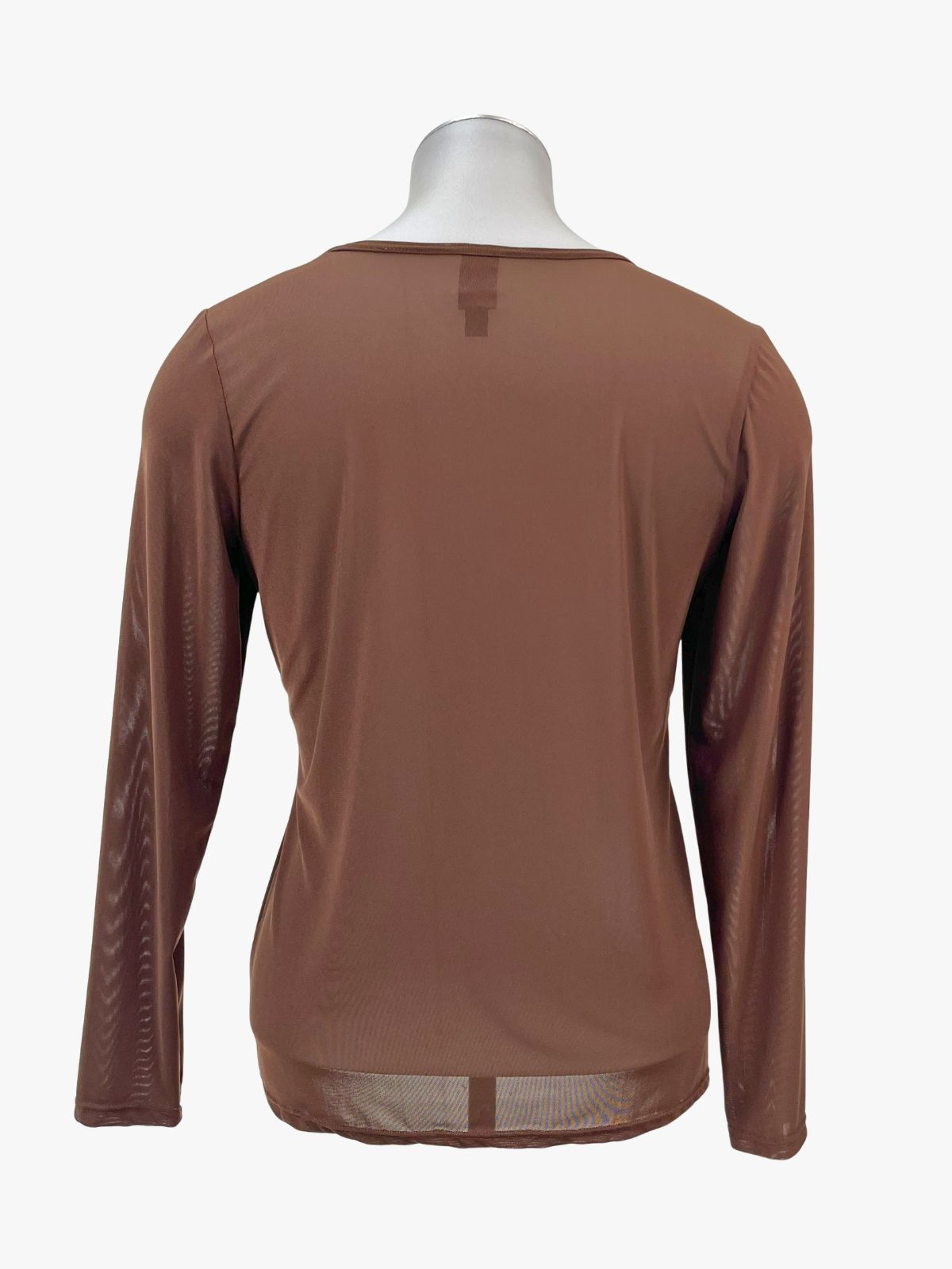 TCD Simply Tee - Brown Mesh