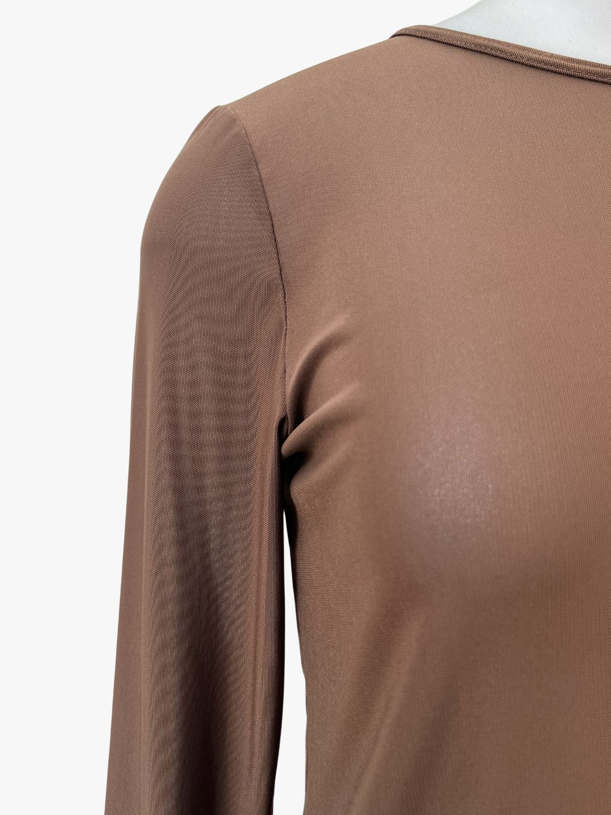 TCD Simply Tee - Brown Mesh