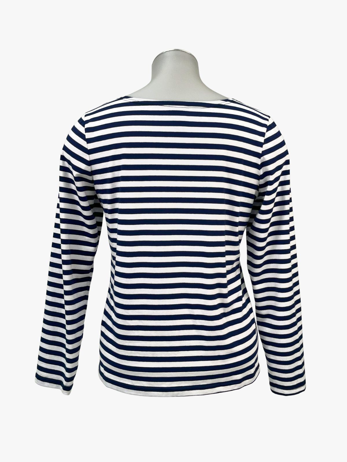 TCD Simply Tee - Navy Small Stripes