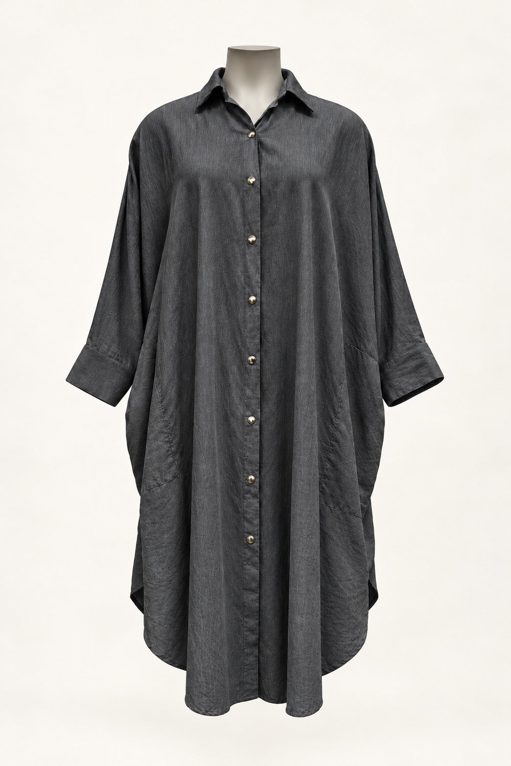 PRE ORDER  TCD Georgie Shirt - Midnight Slate