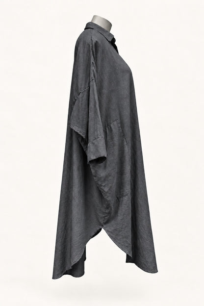 PRE ORDER  TCD Georgie Shirt - Midnight Slate