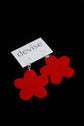 DEVISE Devise Mary Quant Flower Earrings - Red Shop