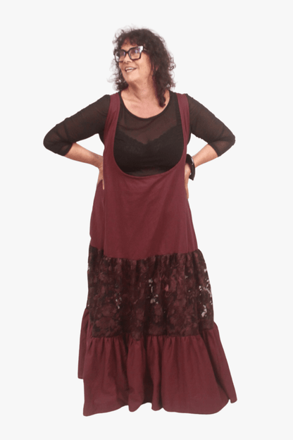 GORJIS Gorjis Arlo Petticoat - Merlot Linen Shop