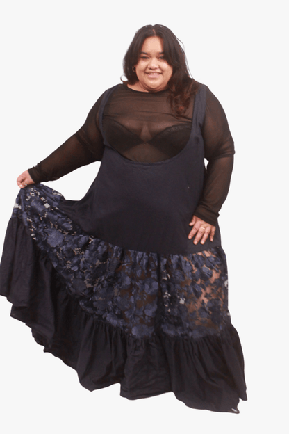GORJIS Gorjis Arlo Petticoat - Navy Linen Shop