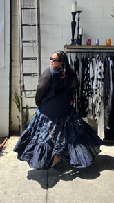 GORJIS Gorjis Arlo Petticoat - Navy Linen Shop
