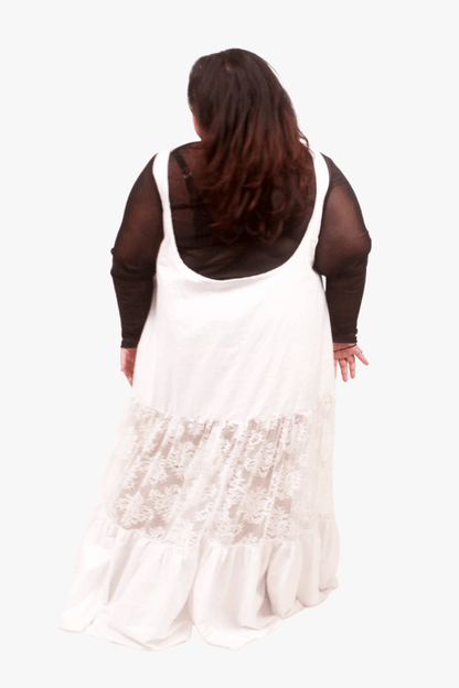 GORJIS Gorjis Arlo Petticoat - White Cotton Shop