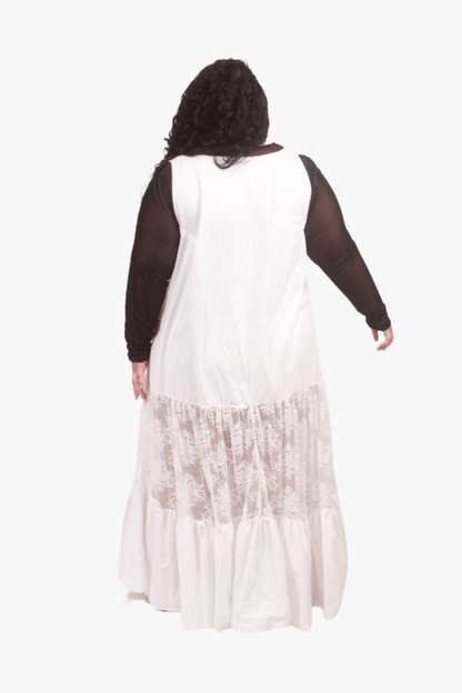GORJIS Gorjis Arlo Petticoat - White Cotton Shop