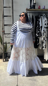 GORJIS Gorjis Arlo Petticoat - White Cotton Shop