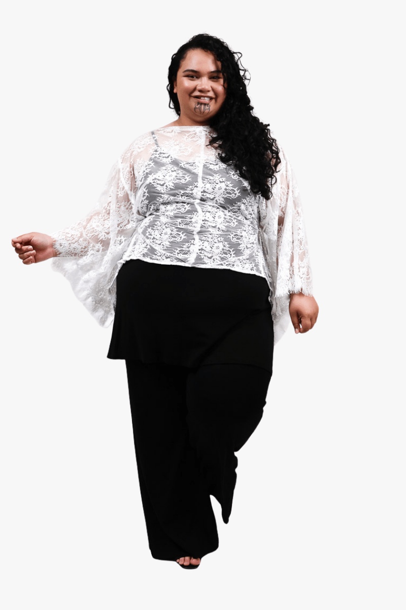 GORJIS Gorjis Cove Top - Cream Top O/S = 14 - 24