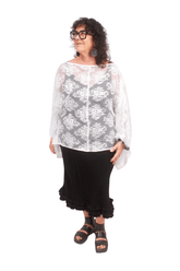 GORJIS Gorjis Cove Top - Cream Top O/S = 14 - 24