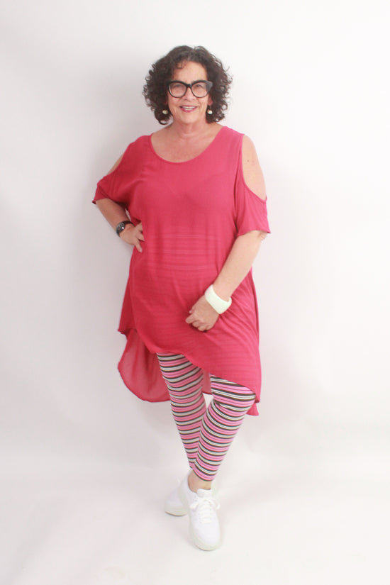 TCD Leggings - Neapolitan Stripe