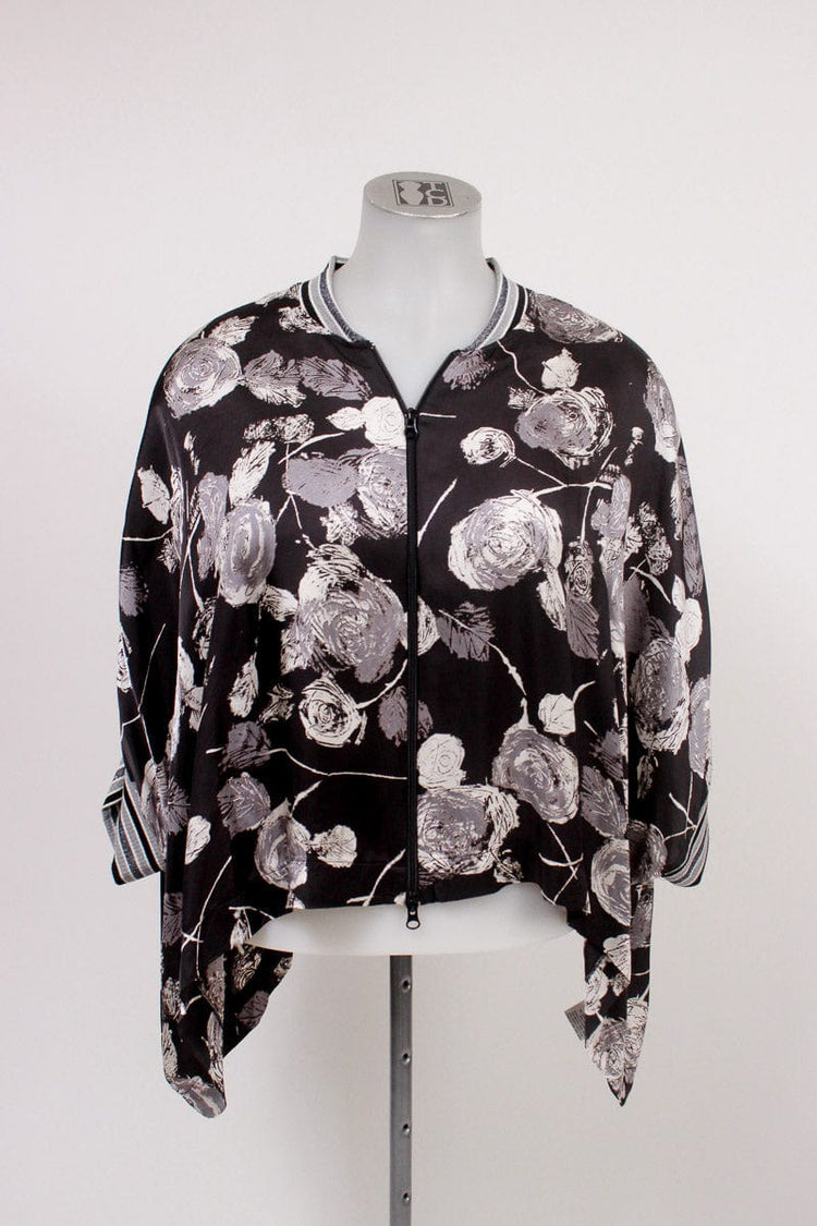 Juna Juna Bomber -Abstract Rose Bomber Shop O/S = 12-24