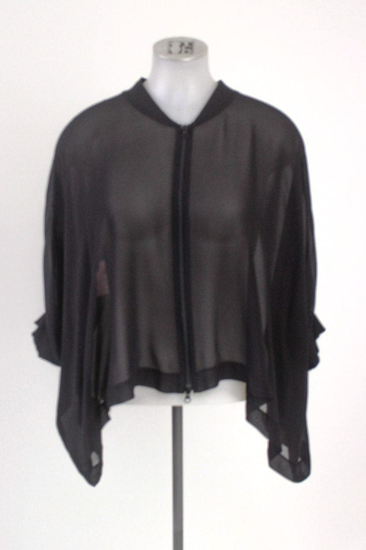 Juna Juna Bomber - Black Rose Bomber Shop O/S = 12-24