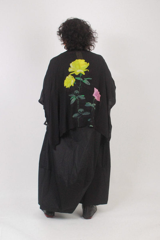 Juna Juna Bomber - Black Rose Bomber Shop O/S = 12-24