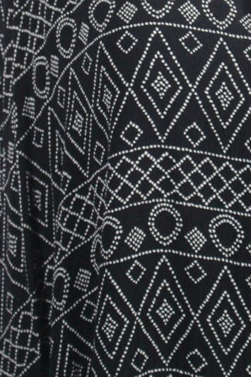 Juna Juna Bomber - Black + White Geo Bomber Shop O/S = 12-24