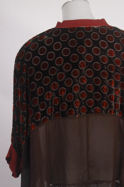 Juna Juna Bomber - Choc Dotti Bomber Shop O/S = 12-24