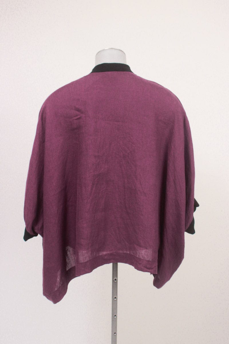 Juna Juna Bomber - Plum Rouche Bomber Shop O/S = 12-24