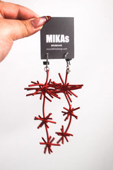Mikas Mikas - Hanabi Earrings - Red Shop