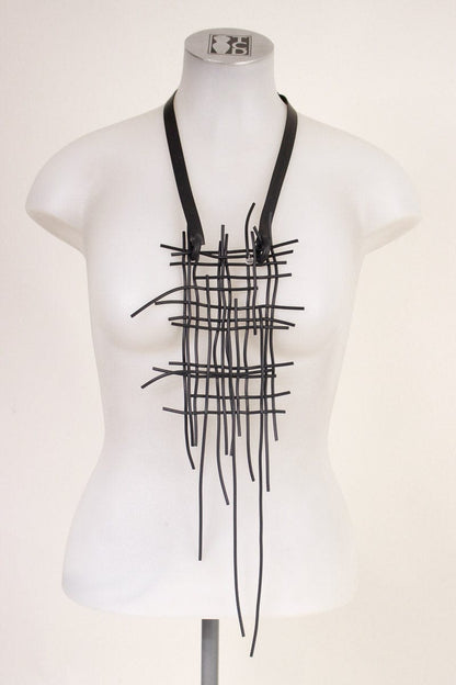 Mikas Mikas - Sudare Necklace - Black Shop