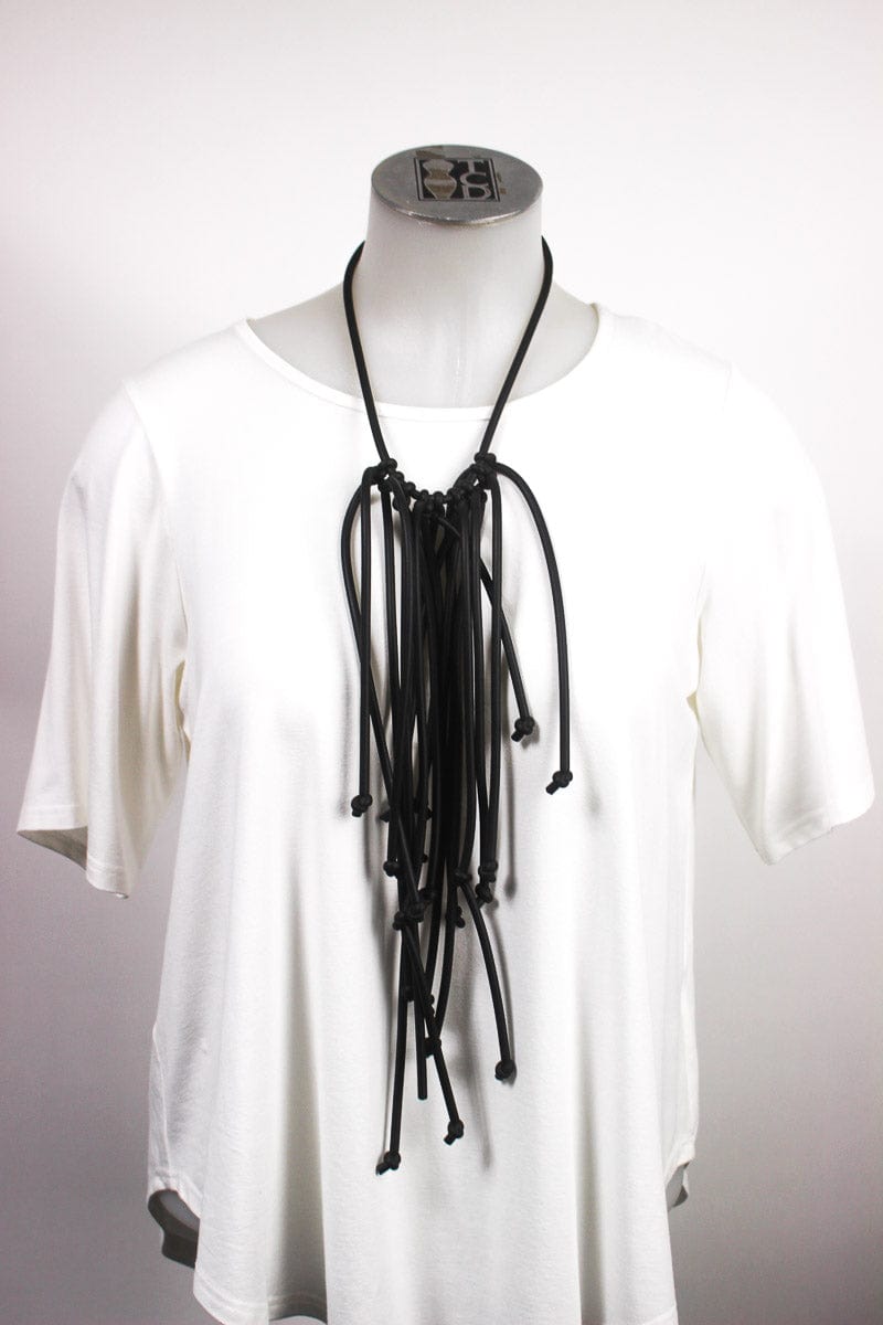 Mikas Mikas - Taki Necklace - Black Shop