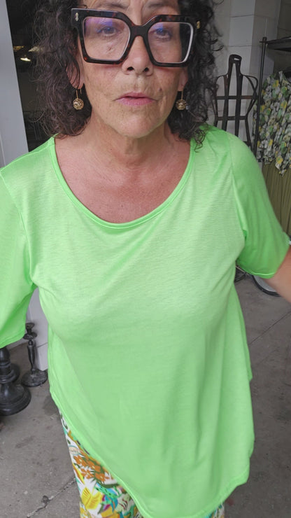 TCD Suzie Wide Leg Pants - Daylight Tropics