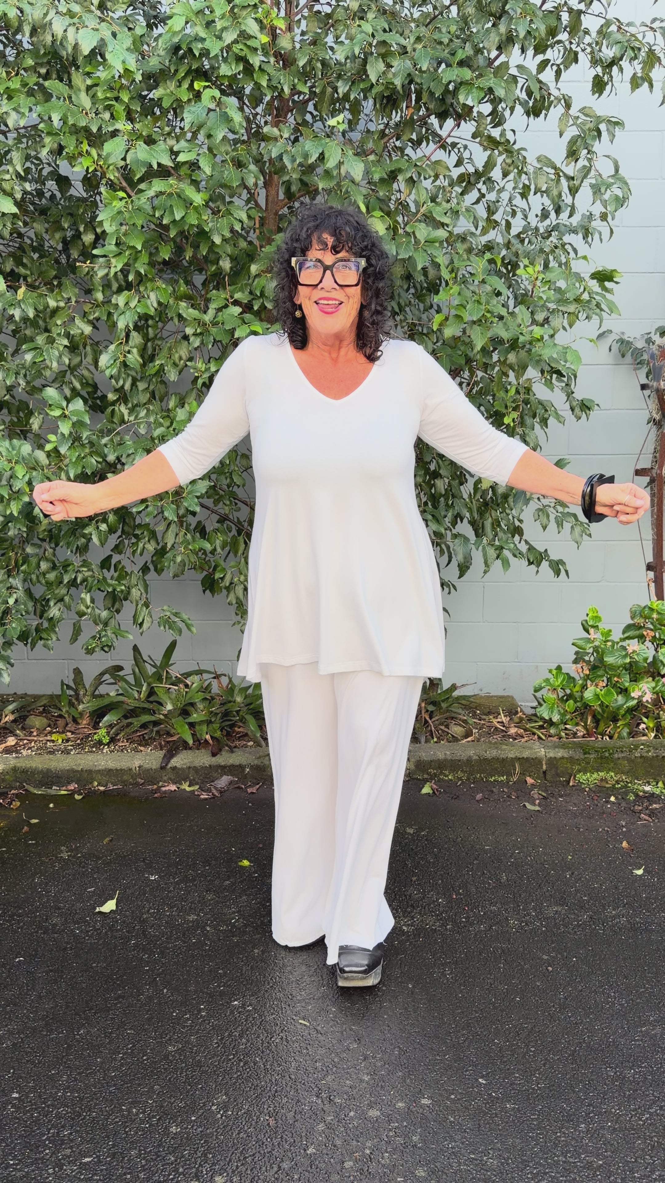 TCD Suzie Long Leg - Vintage White