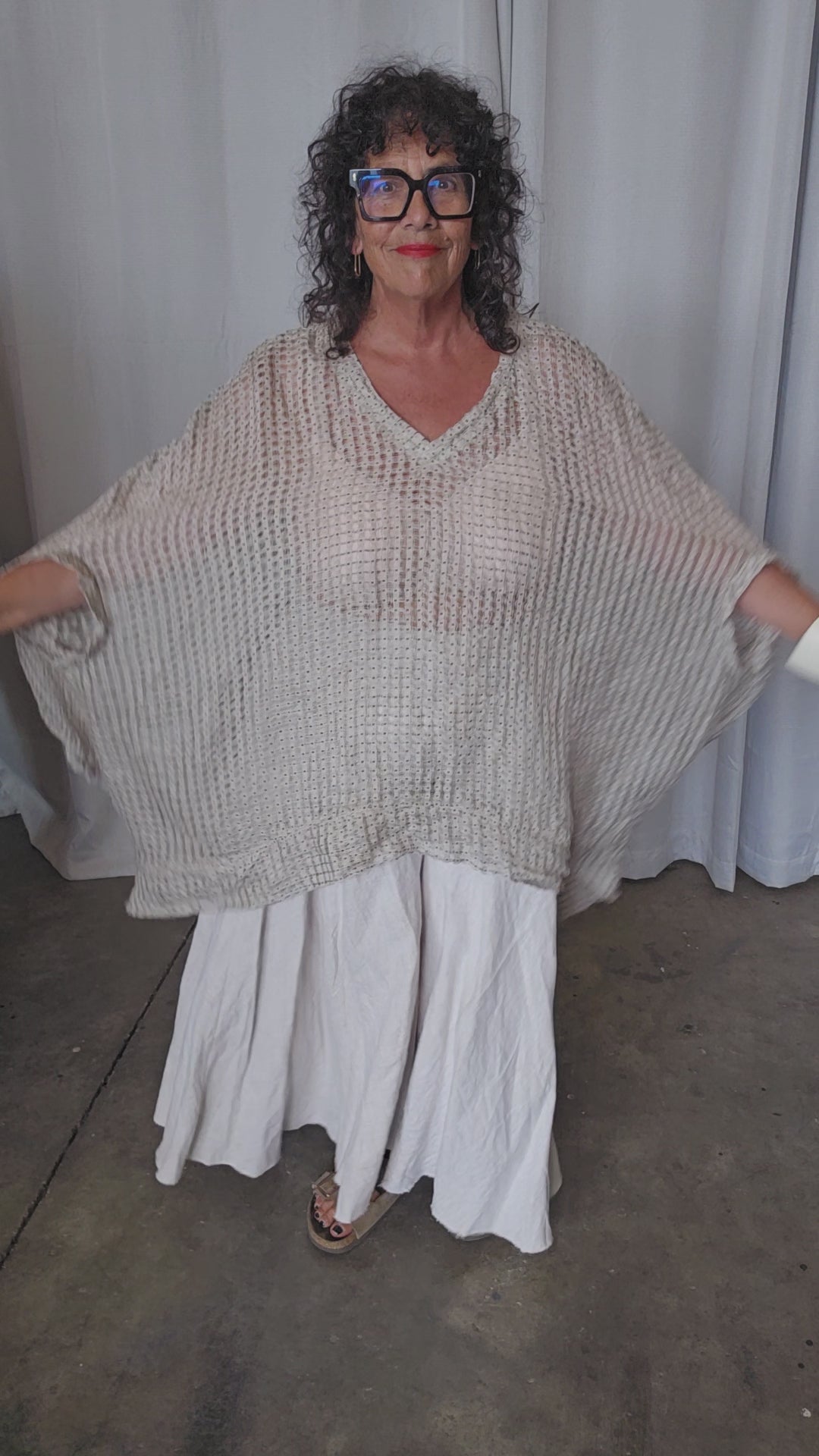 TCD Mod Top - Crosshatch