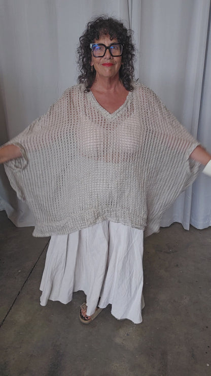 TCD Mod Top - Crosshatch