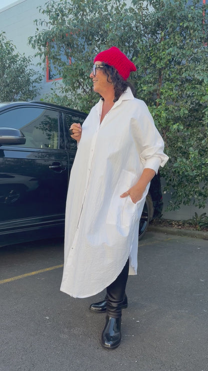 TCD Georgie Shirt - White