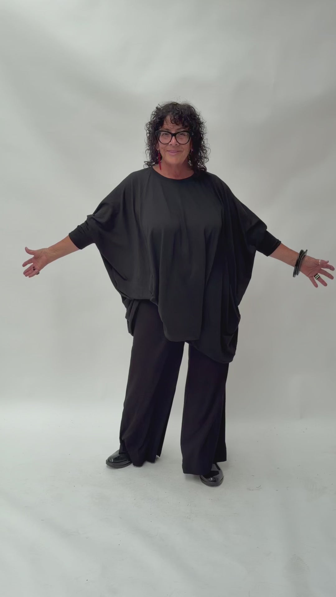 TCD Habitat Top - Black Merino