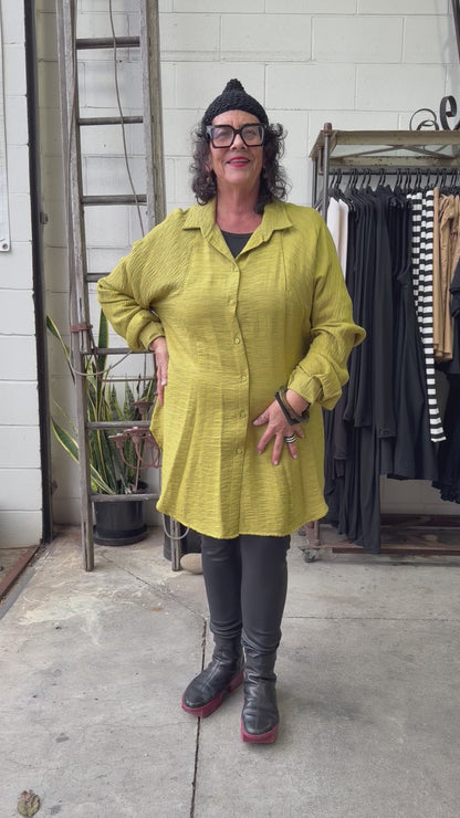 TCD Skye Shirt - Chartreuse