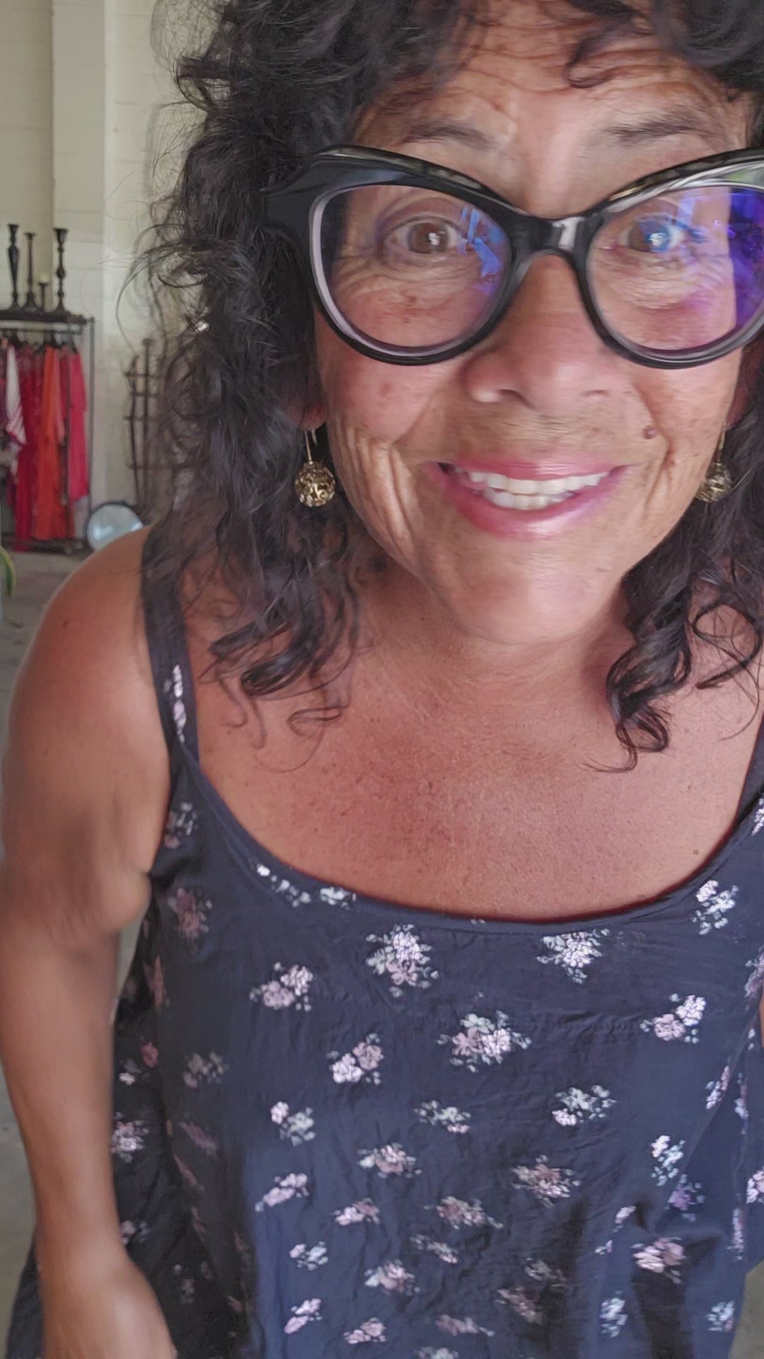 TCD Reveal Tunic - Floral silk