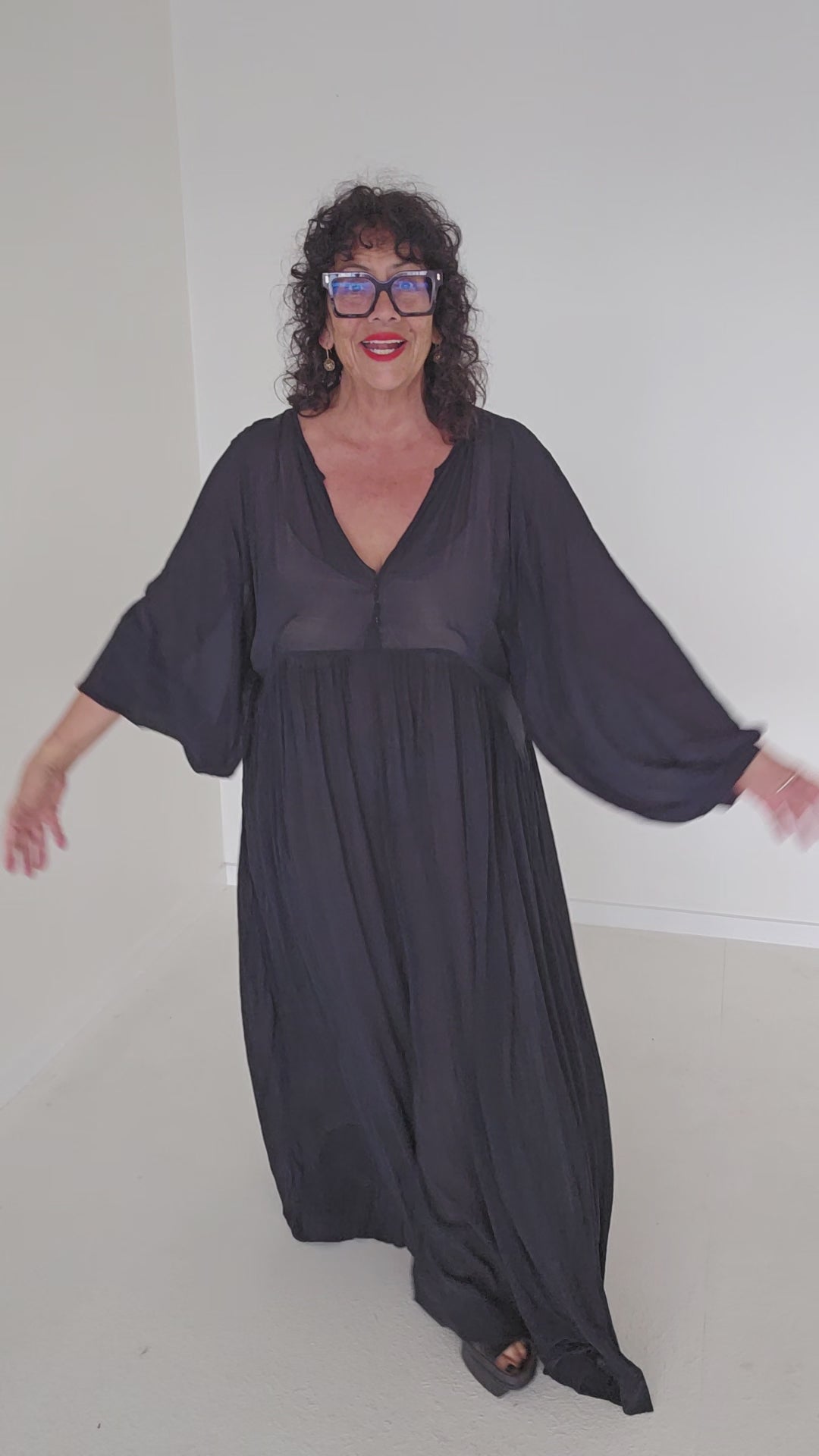 TCD Ruby Maxi Dress - Black