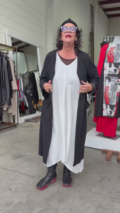 TCD Long Athena Dress - Cream