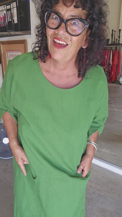 TCD Harri Dress - Moss Green