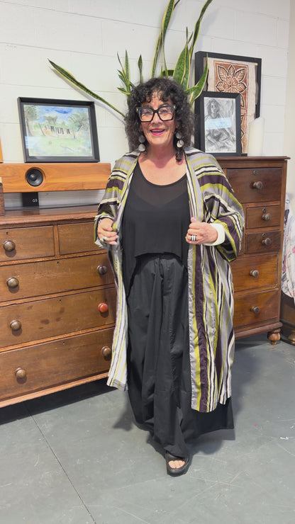 TCD Vespa Duster - Olive Stripe