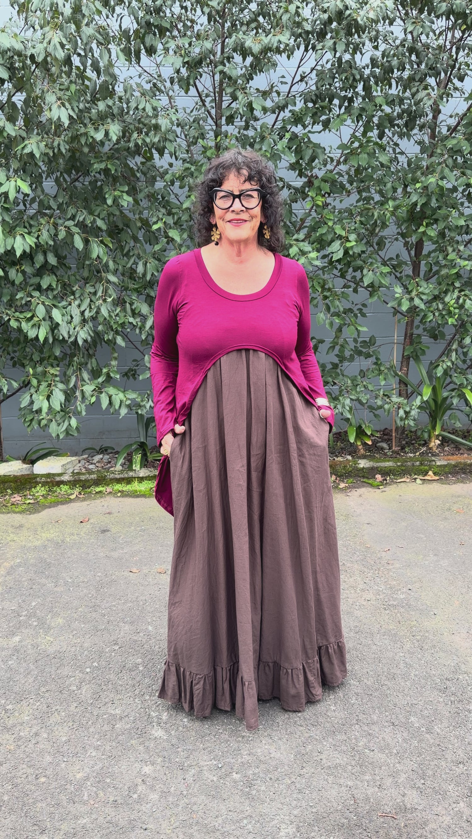 TCD Scoop D Top - Berry