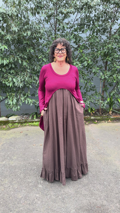 TCD Scoop D Top - Berry