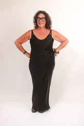 TCD TCD Long Bias Slip - Black Shop 0 = 14 (Satin)