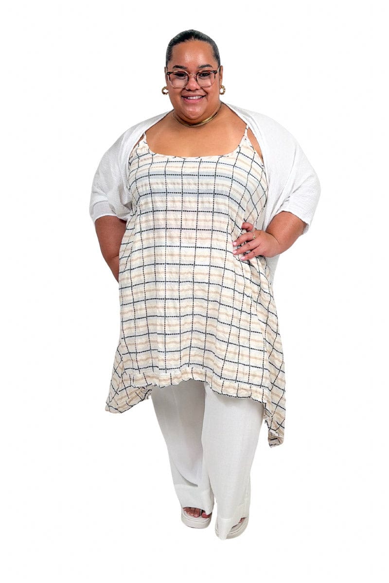 TCD TCD Reveal Tunic - Stone Shop 0 = 14