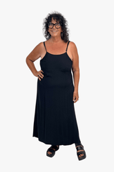 TCD TCD Steph Slip Dress - Black Shop 0 = 14