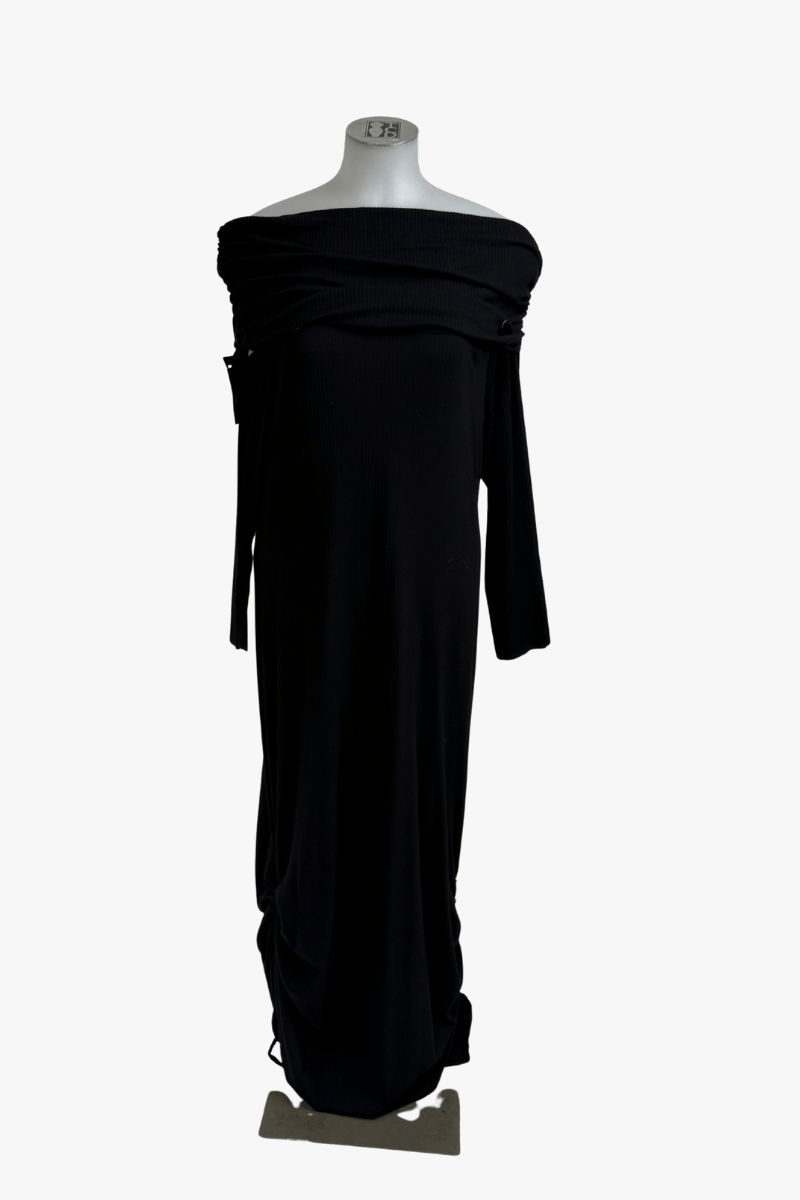 TCD TCD Sample - Channel Dress - Black Shop M = 18-20