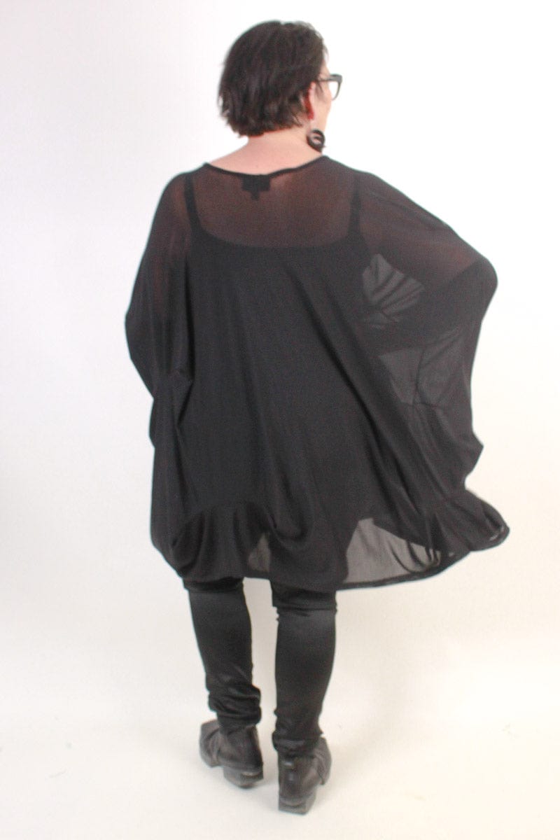TCD TCD Subtraction Top - Black Mesh Shop O/S = 14 - 24
