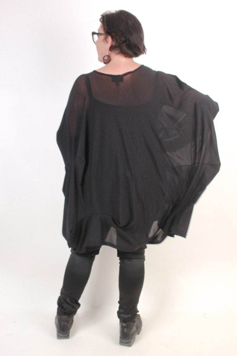 TCD TCD Subtraction Top - Black Mesh Shop O/S = 14 - 24