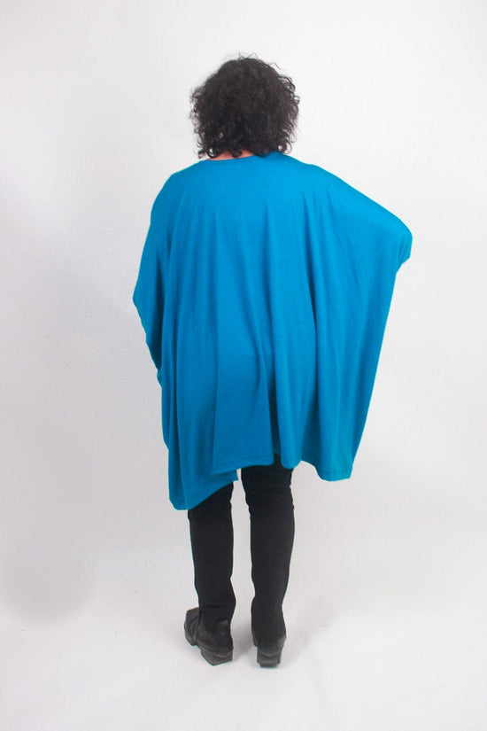 TCD TCD Habitat Top - Ocean Blue Merino Shop One Size = 14-24