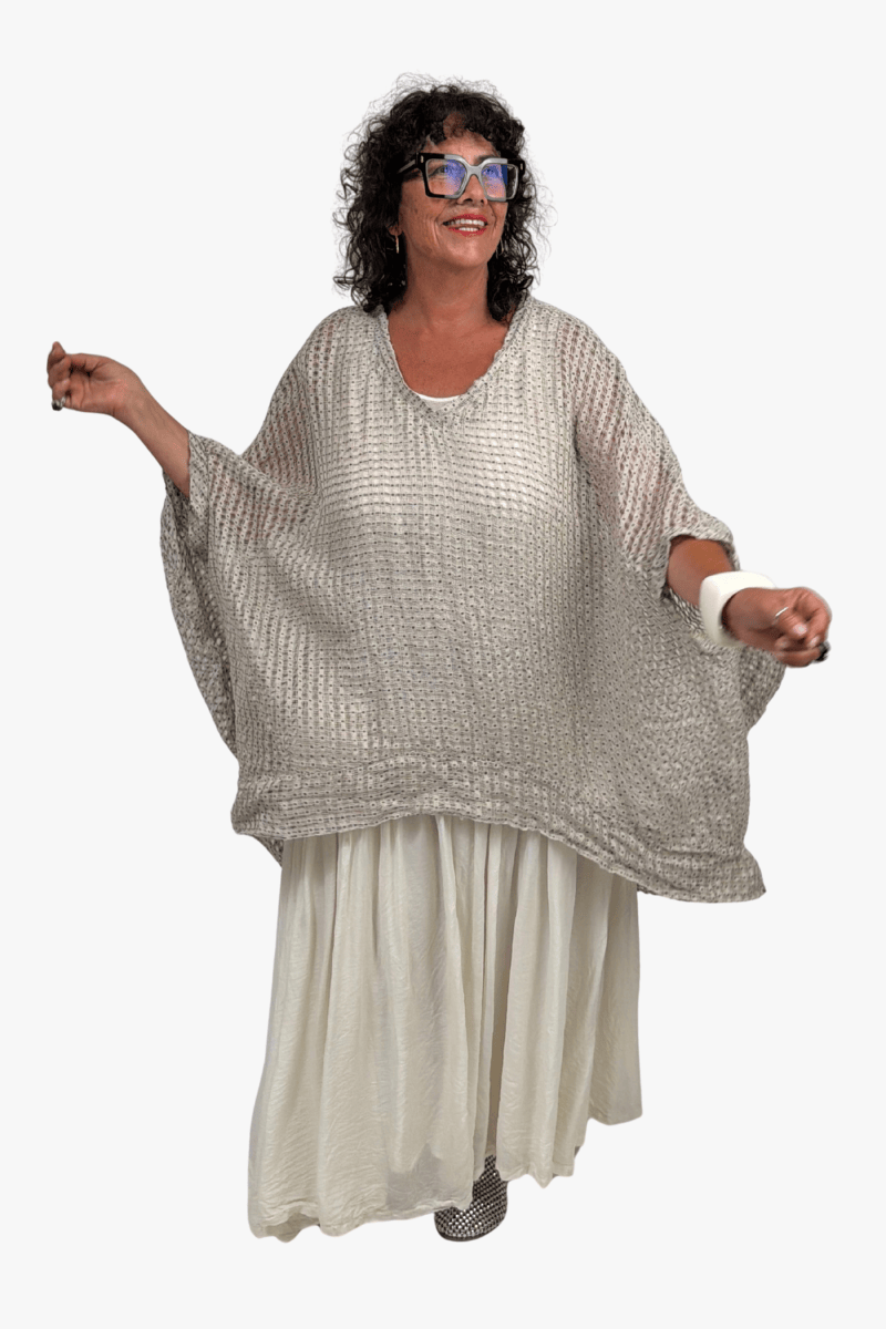 TCD TCD Mod Top - Crosshatch Shop One Size = 14-24