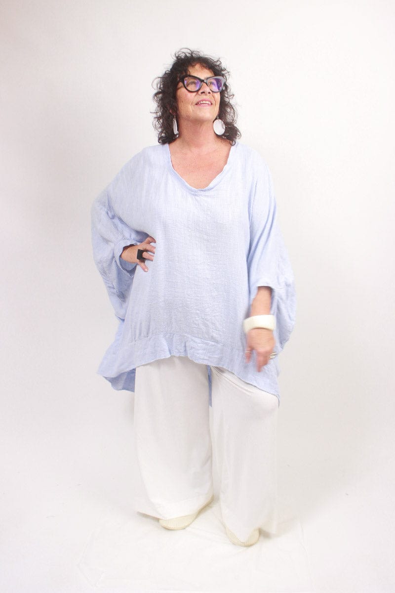 TCD TCD Mod Top - Powder Blue Shop One Size = 14-24