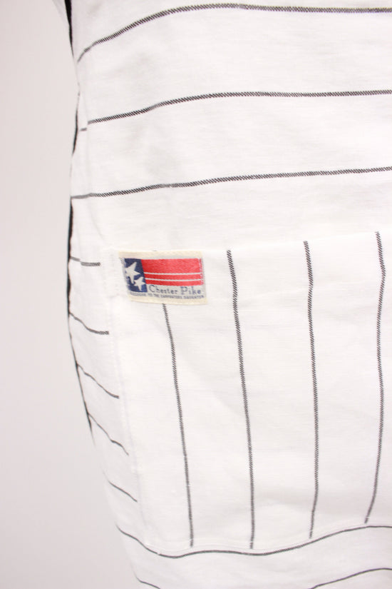 TCD TCD Apron - Cream Linen Stripe shop OS = 14 - 24