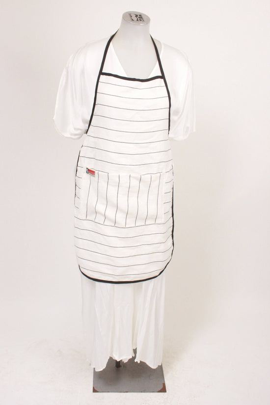 TCD TCD Apron - Cream Linen Stripe shop OS = 14 - 24