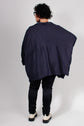 TCD TCD Boxy Linen Jacket - Navy Twill Shop OS = 14-24